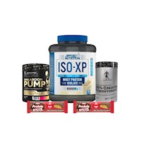 ISO-XP 1.8 kg. + Creatina 500 gr. + Shaaboom Pump + 2 Protein Crunch